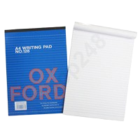 OXFORD 128 單面間線書寫簿 (A4/ 70頁)