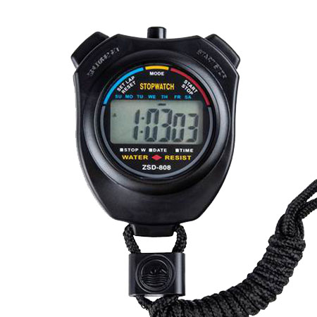 D808 qlpɾ Stopwatch stop watch stopwater  pɾ timer sport watch