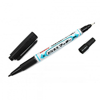 Zebra YYTS7-BK Twin Marker Name Pen 雙頭記號筆(1-1.3/0.5)1