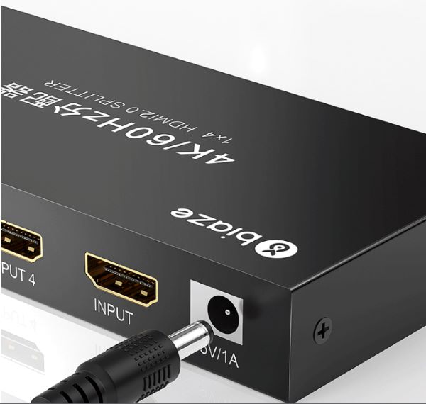 Biaze ZH132 HDMI 2.0 t(4k/1 in 4 out)