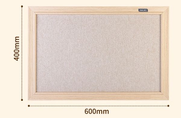 Deli MQ119 木邊布面板(60x40cm)