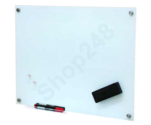 Magnetic Tempered Glass Whiteboard ϩʱjƬժO 60x45cm