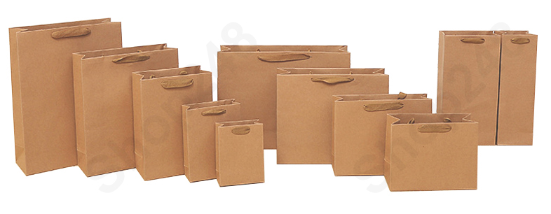 環保牛皮紙袋 260g(橫式 / W32 x H26 x D11.5cm)(10個裝)